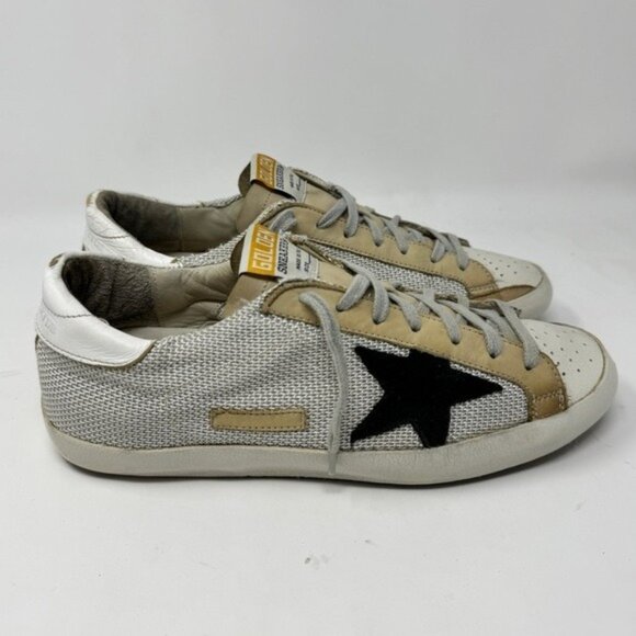 Golden Goose Mesh Superstar sneakers size 41 - Picture 1 of 10